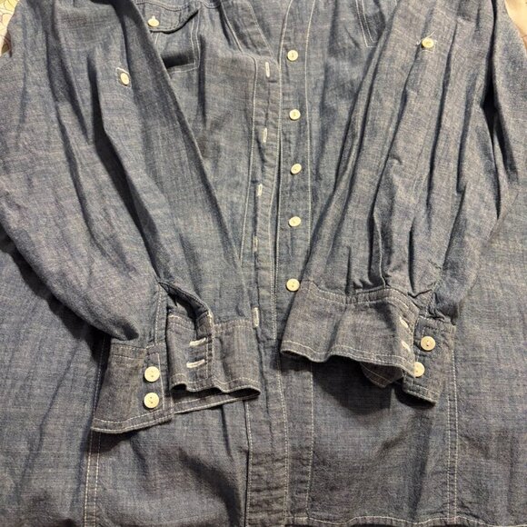 HESTER & ORCHARD Women's 100% Cotton Button Down Shirt - 3x - Picture 9 of 12